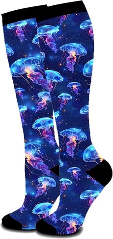 Unisex Novelty Socks for Women Men Teens Soft Knee High Crew Socks Party Daily Wear Dress Sock in Kuwait