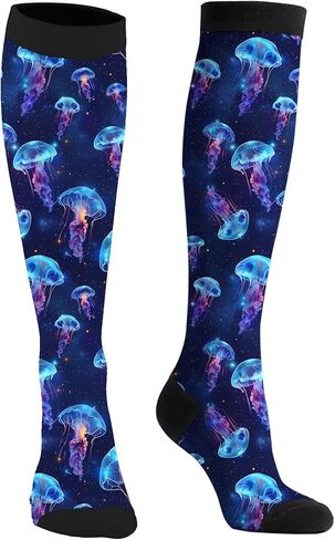 Unisex Novelty Socks for Women Men Teens Soft Knee High Crew Socks Party Daily Wear Dress Sock in Kuwait