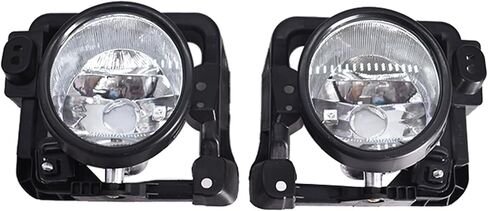 Left and Right Front Fog Lights Lamp Assembly Replacement for Acura TSX 2009 2010 with Bezel Clear Lens AC2593109 AC2592109 in Saudi Arabia
