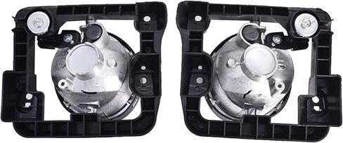 Left and Right Front Fog Lights Lamp Assembly Replacement for Acura TSX 2009 2010 with Bezel Clear Lens AC2593109 AC2592109 in Saudi Arabia