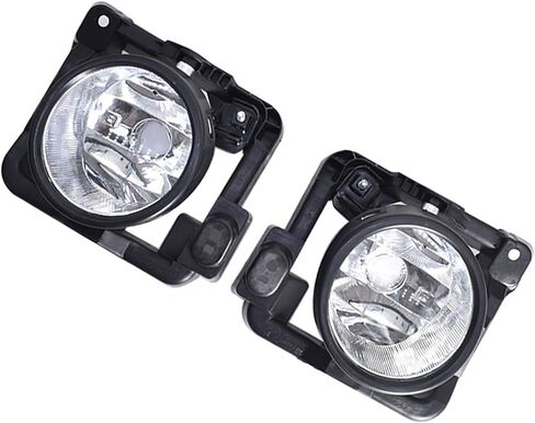 Left and Right Front Fog Lights Lamp Assembly Replacement for Acura TSX 2009 2010 with Bezel Clear Lens AC2593109 AC2592109 in Saudi Arabia