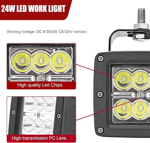 6 × 3 بوصة LED مكعب ضوء الضباب جراب ممتص الصدمات المخفي ثلاثي مصباح الضباب مع مجموعة أسلاك مفتاح الروك المتوافقة مع Ford Raptor 2017-2020 in Saudi Arabia