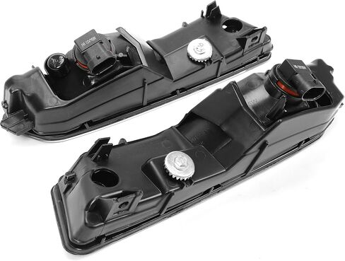Kojem Driving Fog Lights Compatible with 2002-2003 Acura TL Front Bumper Lamps Pair w/Bulbs Replacement for AC2592104, AC2593104, 33951S0KA12, 33901-S0K-A12(Clear Lens+Chrome Housing) in Saudi Arabia