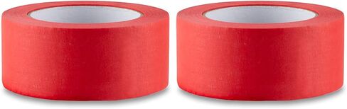 Lichamp Wide Red Painters Tape 2 inches, 1pc Medium Adhesive Red Masking Tape, 1.95 inches x 55 Yards in Saudi Arabia