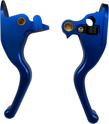 Motorcycle 3 Finger Clutch Brake Lever CNC Short Hand Clutch Brake Lever Fit for 2015-2024 Harley Low Rider/S Softail Sport Glide Street Bob (red) in Kuwait