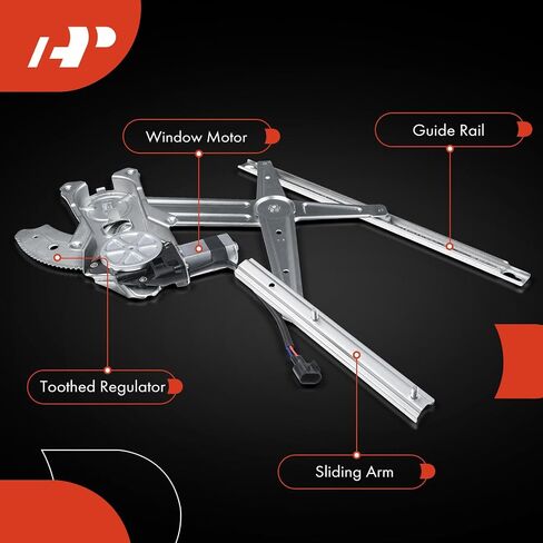A-Premium Power Window Regulator with Motor Compatible with Dodge Ram 1500 2002-2008 2500 2006-2009 (Crew Cap Only) 3500 2003-2010 4500 2008-2010 Rear Right Passenger in Saudi Arabia