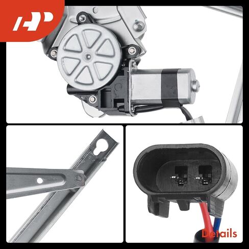 A-Premium Power Window Regulator with Motor Compatible with Dodge Ram 1500 2002-2008 2500 2006-2009 (Crew Cap Only) 3500 2003-2010 4500 2008-2010 Rear Right Passenger in Saudi Arabia