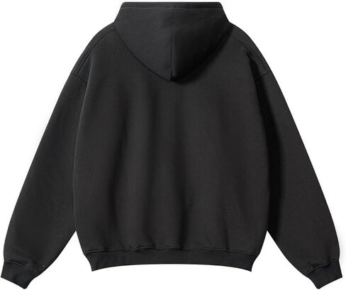 Men's Vintage Hoodie Winter Streetwear Thick Weighted Hoodies Women Long Sleeve Pullover Comfort Hooded Sweatshirt HW2406 in Saudi Arabia