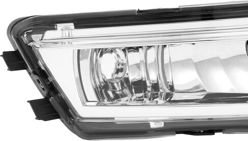 HECASA Fog Light Compatible with 2012-2015 Volkswagen Passat Replacement for 561941700B 561941699B Drivers & Passengers Side Front Bumper Driving Fog Lamps W/O Bulbs Plastic Clear Lens in Saudi Arabia