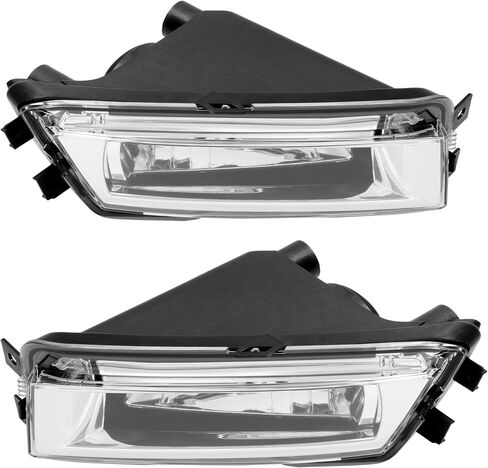 HECASA Fog Light Compatible with 2012-2015 Volkswagen Passat Replacement for 561941700B 561941699B Drivers & Passengers Side Front Bumper Driving Fog Lamps W/O Bulbs Plastic Clear Lens in Saudi Arabia