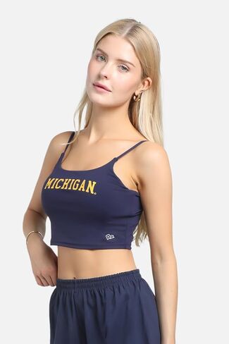قميص بدون أكمام من Michigan Wolverines - كحلي، L in Kuwait
