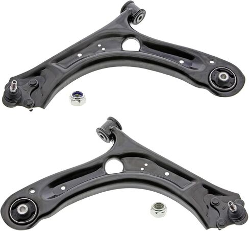AutoShack Complete Set of Front Lower Control Arms with Ball Joint for 2012-2019 VW Beetle 2012-2020 2021 2022 Passat 1.8L 2.0L 2.5L 3.6L V6 FWD | 2-Pcs CAK80182PR in Saudi Arabia