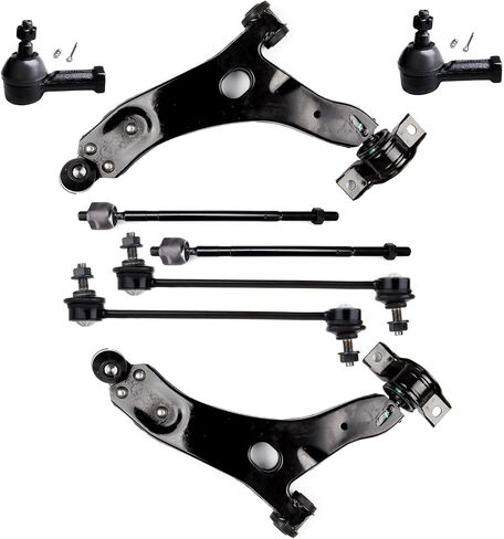 8PCS ASTOU Front Suspension Kit fit for 2006-2007 for Ford Focus Lower Control Arm w/Ball Joint Inner Outer Tie Rod End Stabilizer Sway Bar Link in Saudi Arabia