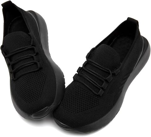 Women's Walking Shoes Casual Tennis Slip On Sneakers Lightweight Comfortable Fashion Shoes for Women in Kuwait