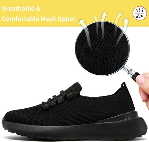 Women's Walking Shoes Casual Tennis Slip On Sneakers Lightweight Comfortable Fashion Shoes for Women in Kuwait