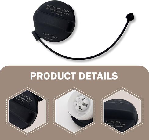 قطعة واحدة من غطاء خزان الغاز، غطاء إغلاق الوقود، يستبدل OEM 17251-1VZ0D 17251-3JA0A 17251-9BD0E، متوافق مع Nissan Altima Frontier Murano Pathfinder Versa وInfiniti JX35、QX60 (أسود) in Saudi Arabia