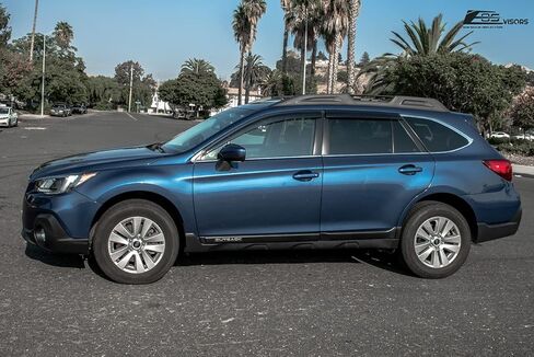 Extreme Online Store Replacement for 2015-2019 Subaru Outback Models | EOS Visors JDM Tape-On Style Smoke Tinted Side Vents Rain Guard Window Deflectors DWV-V99 in Saudi Arabia