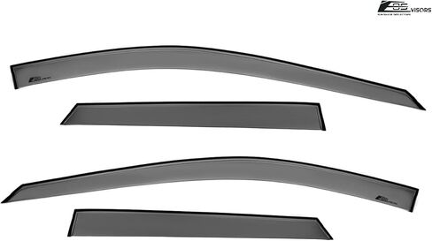 Extreme Online Store Replacement for 2015-2019 Subaru Outback Models | EOS Visors JDM Tape-On Style Smoke Tinted Side Vents Rain Guard Window Deflectors DWV-V99 in Saudi Arabia