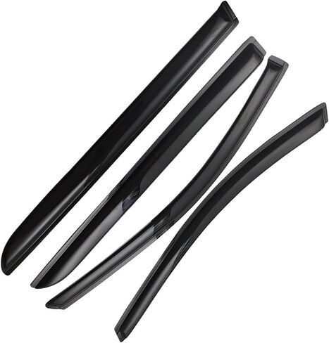 Window Visors Rain Guards Deflectors - 4-Pack Side Window Deflector Vent Shade for Car Windows Tape-On Outside Mount Acrylic Sun Rain Guard Replacement for Odyssey 2005-2007 in Saudi Arabia