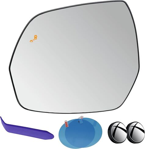 EAP Driver Side Mirror Glass Compatible with Lincoln Aviator 2020-2025, Heated with Blind Spot, Without Auto Dimming, LC5Z17K707E in Saudi Arabia