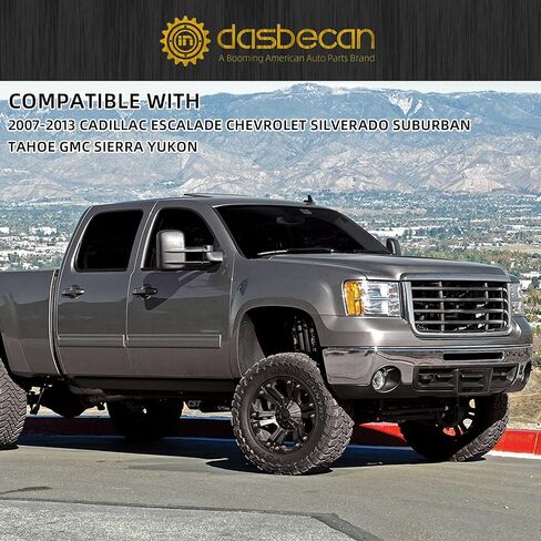 Dasbecan GM0817558 Door Mirror Power Folding Motor Compatible with 2007-2013 Cadillac Escalade Chevrolet, Silverado Suburban Tahoe GMC Sierra Yukon Replace# 20756774, 20756891, 20843104 in Saudi Arabia
