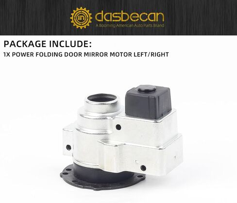Dasbecan GM0817558 Door Mirror Power Folding Motor Compatible with 2007-2013 Cadillac Escalade Chevrolet, Silverado Suburban Tahoe GMC Sierra Yukon Replace# 20756774, 20756891, 20843104 in Saudi Arabia