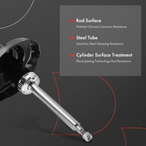 A-Premium Front Pair (2) Strut Assembly Compatible with Subaru Impreza 2012 2013 2014 2015 2016, Driver and Passenger Side in Saudi Arabia