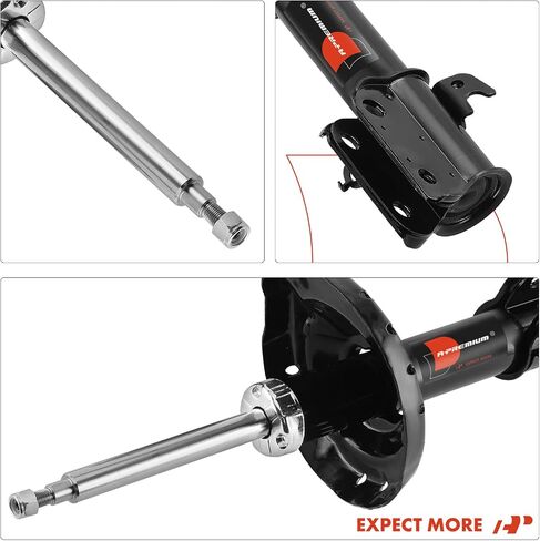 A-Premium Front Pair (2) Strut Assembly Compatible with Subaru Impreza 2012 2013 2014 2015 2016, Driver and Passenger Side in Saudi Arabia