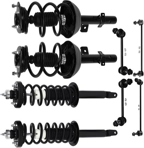 Struts Shocks Suspension kit for Honda Accord 2013 2014 2015 2016 2017 for Honda Accord Front and Rear Shock Absorber kit, 8pcs in Saudi Arabia