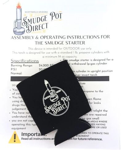 Smudge Pot Direct® Propane Smudge Starter Torch in Saudi Arabia
