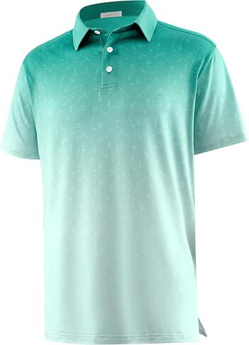 APTRO Mens Polo Shirt Short Sleeve Performance Golf Shirts Moisture Wicking Dry Fit Casual Quick-Dry T-Shirt in Kuwait