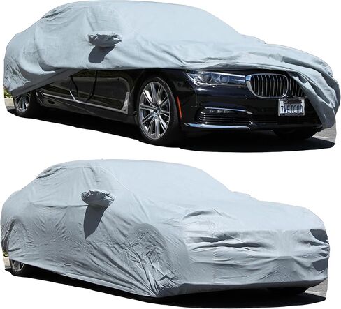 Car Cover fits 2016 2017 2018 2019 2020 2021 2022 BMW 740I 750I M760I 745E Alpina B7 XTREMECOVERPRO Diamond Series Grey in Saudi Arabia