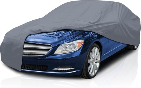 5 Layer Car Cover for Ford Fusion 2006-2020 Sedan 4-Door Semi Custom Fit Scratch Protection Windproof Snow-Proof Dust-Proof Full Coverage in Saudi Arabia