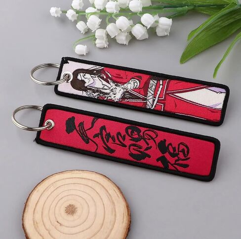 Pinstant Tian Guan Ci Fu Heaven's Official Blessing Anime Hua Cheng Xie Lian Keychain Key Tag Chain Fob Ring in Saudi Arabia