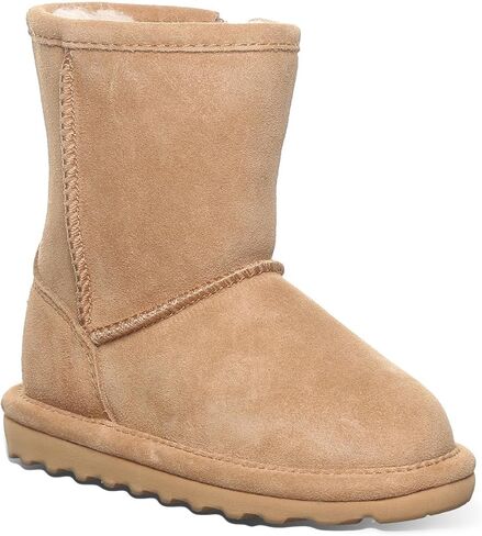 BEARPAW Elle Youth Iced Coffee Size 1 | Youth's Boot Classic Suede | Youth's Pull On Boot | Comfortable Winter Boot in Kuwait