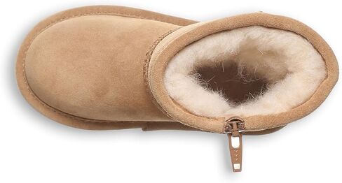 BEARPAW Elle Youth Iced Coffee Size 1 | Youth's Boot Classic Suede | Youth's Pull On Boot | Comfortable Winter Boot in Kuwait