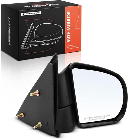 A-Premium Passenger Side Manual Door Mirror - Compatible with Chevrolet Blazer 1999-2005, S10 1998-2004 & GMC Jimmy 1999-2000, Sonoma 1998-2004 & Oldsmobile Bravada - Non-Heated Manual Folding in Saudi Arabia