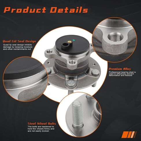 DRIVESTAR D10E-26-15X محمل العجلة الخلفية ومجموعة المحور متوافقة مع Mazda CX-3 2016 2017 2018 2019 2020 2021، FWD فقط 5 عروة in Saudi Arabia
