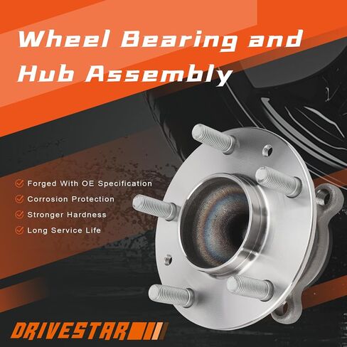 DRIVESTAR D10E-26-15X محمل العجلة الخلفية ومجموعة المحور متوافقة مع Mazda CX-3 2016 2017 2018 2019 2020 2021، FWD فقط 5 عروة in Saudi Arabia