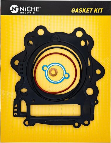 NICHE Cylinder Piston Gasket Kit for Yamaha Grizzly 550 FI EPS 28P-11311-00-00 1S3-11351-00-00 in Saudi Arabia