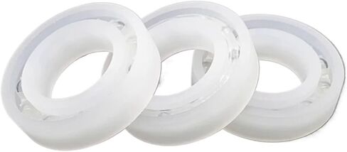 Waterproof Insulation POM Plastic Bearing 6200 6201 6202 6203 6204 6205 6206 6207 6208 6211(1Pcs,PP6206 30x62x16) in Saudi Arabia