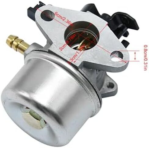 Carburetor For Briggs Stratton Engine 121R02 0001 F1 121R02 0002 F1 111P02 0130 F1 111P02 0130 F4 121S02 0129 F1 121S02 0130 F1 112P02-0110-B1 H1, Troybuilt Pressure 850Ex 190cc Model 120P02-0001-F1 in Saudi Arabia
