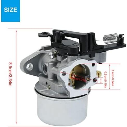 Carburetor For Briggs Stratton Engine 121R02 0001 F1 121R02 0002 F1 111P02 0130 F1 111P02 0130 F4 121S02 0129 F1 121S02 0130 F1 112P02-0110-B1 H1, Troybuilt Pressure 850Ex 190cc Model 120P02-0001-F1 in Saudi Arabia