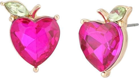 أقراط Betsey Johnson النسائية المستقيمة على شكل Apple in Saudi Arabia