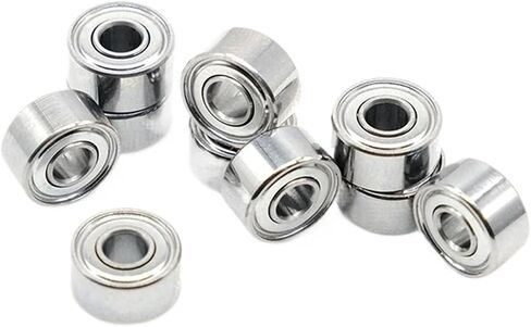 10 قطعة 693ZZ 3x8x4mm ABEC-7 محمل كروي مروحة محرك تحمل 693ZZ 684ZZ MR126ZZ MR148ZZ 623ZZ MR104ZZ MR105ZZ MR106ZZ 686ZZ(MR93ZZ 3x9x4) in Saudi Arabia