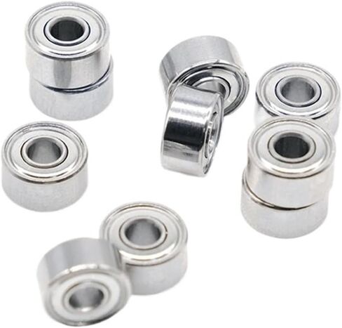 10 قطعة 693ZZ 3x8x4mm ABEC-7 محمل كروي مروحة محرك تحمل 693ZZ 684ZZ MR126ZZ MR148ZZ 623ZZ MR104ZZ MR105ZZ MR106ZZ 686ZZ(MR93ZZ 3x9x4) in Saudi Arabia