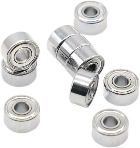 10 قطعة 693ZZ 3x8x4mm ABEC-7 محمل كروي مروحة محرك تحمل 693ZZ 684ZZ MR126ZZ MR148ZZ 623ZZ MR104ZZ MR105ZZ MR106ZZ 686ZZ(MR93ZZ 3x9x4) in Saudi Arabia