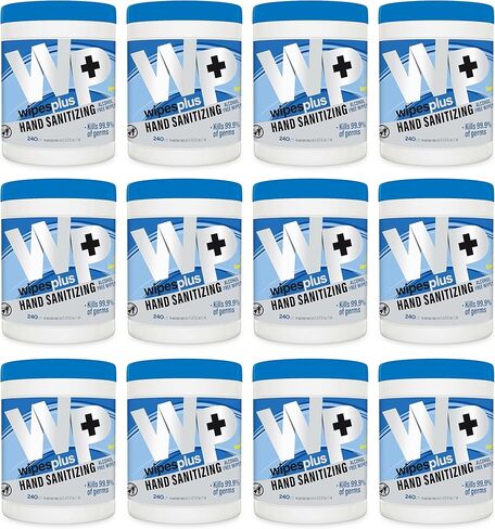 Hand Sanitizing Wipes Refill Bag Alcohol-Free Wipe for Restaurant and Retail, 3200 Count, (4 Packs of 800 Sheets) in Kuwait