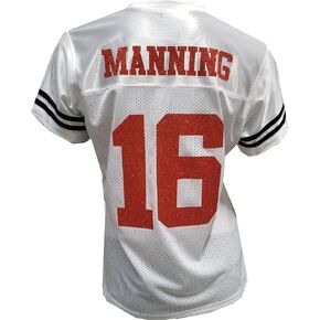 Custom Womens Blinged White Arch Manning Mesh Jersey in Saudi Arabia