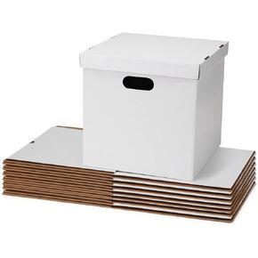 Schliersee 7x5x5 Shipping Boxes Set of 25, Brown Kraft Corrugated Cardboard Boxes Mailers for Packaging(17.8x15.4x12.7 cm) in Kuwait
